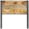 vidaXL Čelo postele 100 cm z masivního dřeva Mango a železa