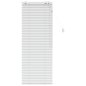 vidaXL Venet &scaron;koln&iacute; žaluzie B&iacute;l&aacute; 55 x 160 cm 35 mm Masivn&iacute; paulovnie
