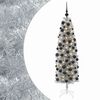 vidaXL &Scaron;t&iacute;hl&yacute; uměl&yacute; v&aacute;nočn&iacute; stromek s v&aacute;nočn&iacute;mi koulemi 180 cm 300 LED