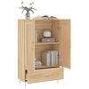 vidaXL Skř&iacute;ň highboard dub sonoma 69,5 x 31 x 115 cm kompozitn&iacute; dřevo