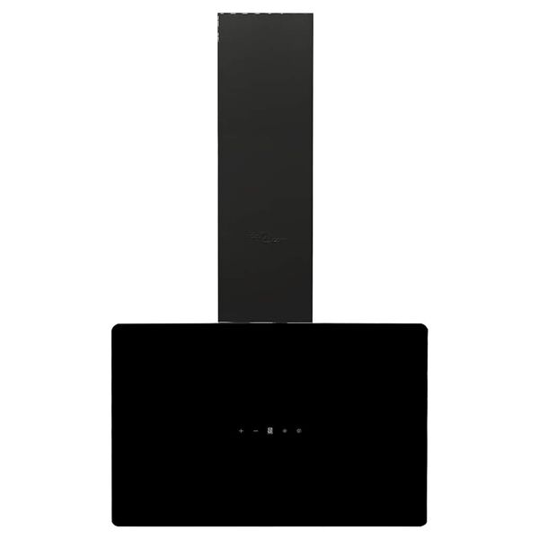 vidaXL N&aacute;stěnn&aacute; digestoř 60 cm ocel a tvrzen&eacute; sklo čern&aacute;