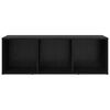 vidaXL Sestava TV skř&iacute;něk Čern&aacute; 72 x 35 x 37 cm kompozitn&iacute; dřevo