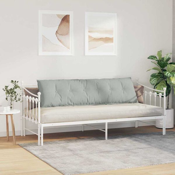 vidaXL Pol&scaron;t&aacute;ř na z&aacute;da Světle &scaron;ed&aacute; 180 x 50 cm Žebrovan&aacute; l&aacute;tka