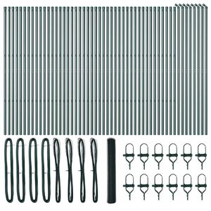 vidaXL Plotov&yacute; sloupek. Zelen&aacute;