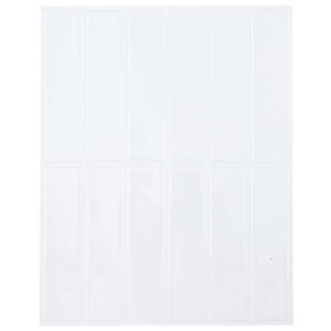 vidaXL Obd&eacute;ln&iacute;kov&aacute; dlažba 20 pcs B&iacute;l&aacute; 29 x 23 x 0,08 cm