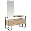 vidaXL Kosmetick&yacute; stůl Dub sonoma 100 x 36,5 x 136 cm Kompozitn&iacute; dřevo