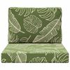 vidaXL Venkovn&iacute; pol&scaron;t&aacute;ř na pohovku 2 pcs Listov&yacute; design Polyester