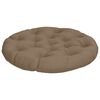 vidaXL Pol&scaron;t&aacute;ř na z&aacute;věsn&eacute; křeslo VIANEN 100% polyester Taupe