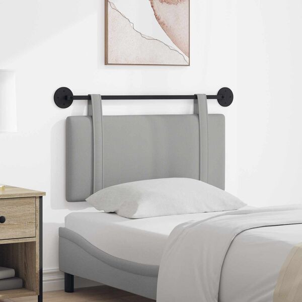 vidaXL Z&aacute;věsn&aacute; čeln&iacute; deska N&aacute;stěnn&yacute; Oblačno &scaron;ed&aacute; 90 x 55 x 5 cm textil