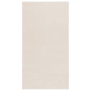 vidaXL Chlupat&yacute; koberec kr&eacute;mově b&iacute;l&yacute; 120 x 183 cm polyester