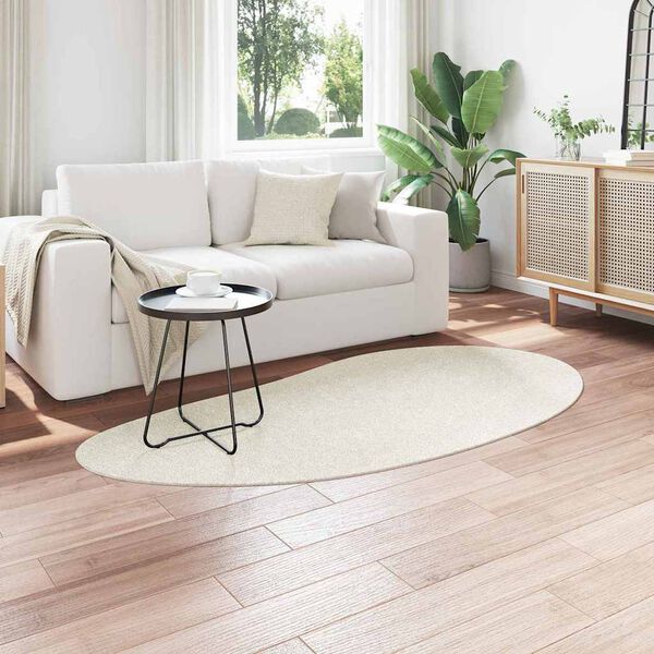 vidaXL Kusov&eacute; koberce HUARTE Kr&eacute;mov&aacute; 100 x 200 cm Polyester