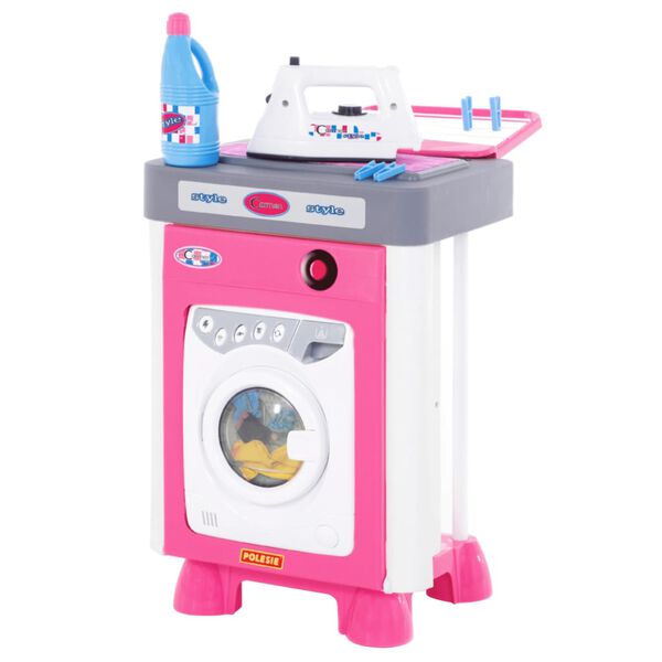 Polesie Wader 8d&iacute;ln&aacute; sada s pračkou pro děti 45 x 31 x 46 cm PP