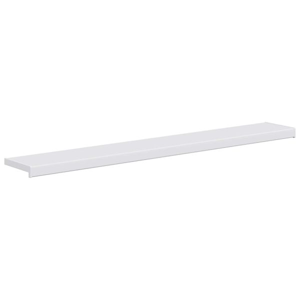 vidaXL Parapet okna B&iacute;l&aacute; 140 x 20 x 4,5 cm PVC