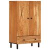 vidaXL Skř&iacute;ň highboard 60 x 33 x 100 cm masivn&iacute; ak&aacute;ciov&eacute; dřevo
