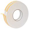 vidaXL Samolepic&iacute; pěnov&aacute; p&aacute;ska 2 pcs B&iacute;l&aacute; 10mm x 10m Pěna CR