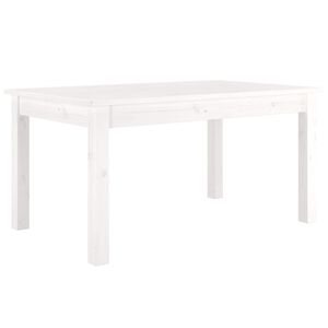 vidaXL Konferenčn&iacute; stolek b&iacute;l&yacute; 80 x 50 x 40 cm masivn&iacute; borov&eacute; dřevo
