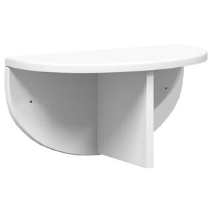 vidaXL N&aacute;stěnn&aacute; polička N&aacute;stěnn&yacute; B&iacute;l&aacute; 38 x 19 x 19 cm kompozitn&iacute; dřevo