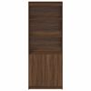 vidaXL Skř&iacute;ň highboard hněd&yacute; dub 70 x 35 x 180 cm kompozitn&iacute; dřevo