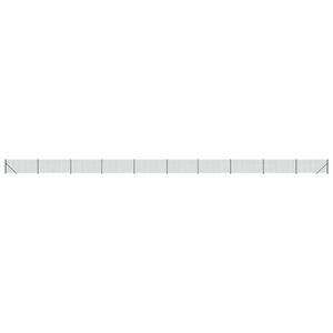 vidaXL Dr&aacute;těn&yacute; plot s př&iacute;rubami zelen&yacute; 0,8 x 25 m