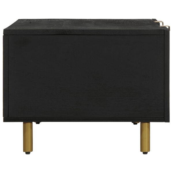 vidaXL Konferenčn&iacute; stolek čern&yacute; 100 x 54 x 40 cm kompozitn&iacute; dřevo