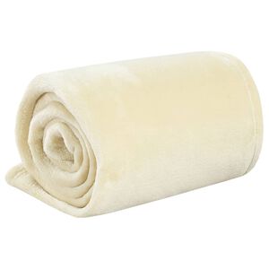 vidaXL Deka kr&eacute;mov&aacute; 130 x 170 cm polyester