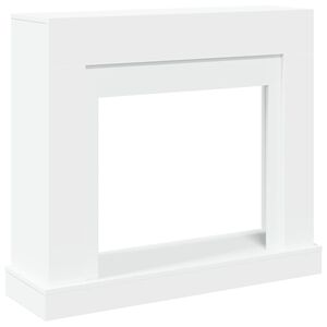 vidaXL Krbov&aacute; obestavba b&iacute;l&aacute; 100 x 30 x 87,5 cm kompozitn&iacute; dřevo