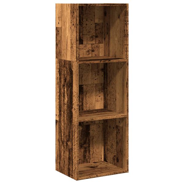 vidaXL Knihovna old wood 40 x 30 x 114 cm kompozitn&iacute; dřevo