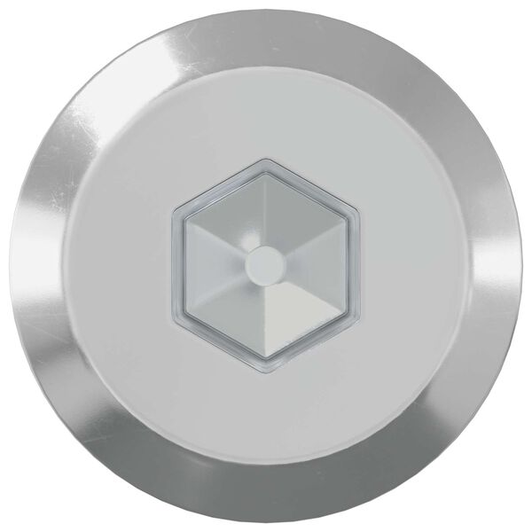 vidaXL N&aacute;bytkov&eacute; &scaron;rouby 1200 pcs Stř&iacute;brn&aacute; Ocel