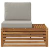 vidaXL Venkovn&iacute; koncov&yacute; pohovka s pol&scaron;t&aacute;řem Př&iacute;rodn&iacute; 91 x 63 x 73 cm