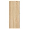 vidaXL N&aacute;stěnn&eacute; skř&iacute;ňky 2 ks dub sonoma kompozitn&iacute; dřevo