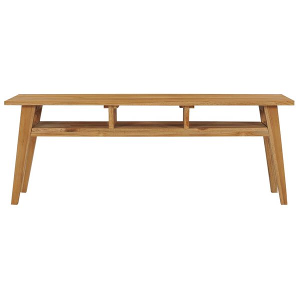 vidaXL TV stolek 120 x 35 x 45 cm masivn&iacute; teakov&eacute; dřevo