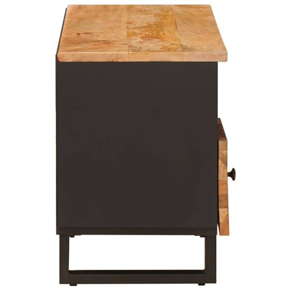 vidaXL Televizn&iacute; skř&iacute;ň se z&aacute;suvkou Corona Hněd&aacute; 100 x 33,5 x 46 cm