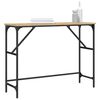 vidaXL Konzolov&yacute; stolek dub sonoma 100 x 32 x 75 cm kompozitn&iacute; dřevo