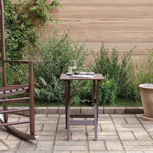 vidaXL Odkl&aacute;dac&iacute; stolek skl&aacute;dac&iacute; hněd&yacute; masivn&iacute; topolov&eacute; dřevo