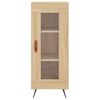 vidaXL Skř&iacute;ň highboard dub sonoma 34,5 x 34 x 180 cm kompozitn&iacute; dřevo