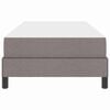 vidaXL Postel s boxspringem s matrac&iacute; Taupe 90 x 190 cm textil