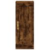 vidaXL Skříň highboard kouřový dub 34,5 x 34 x 180 cm kompozitní dřevo