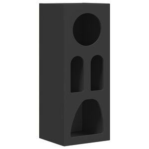 vidaXL Serv&iacute;rovac&iacute; skř&iacute;ň Čern&aacute; 40 x 35 x 100.5 cm kompozitn&iacute; dřevo