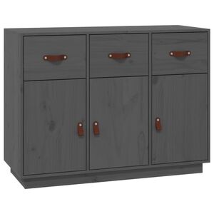 vidaXL Př&iacute;born&iacute;k &scaron;ed&yacute; 100 x 40 x 75 cm masivn&iacute; borov&eacute; dřevo