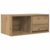 vidaXL TV skříňky 2 ks Dub Artisan 60x31x25,5 cm Dřevěné konstrukce