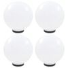 vidaXL Kulovit&eacute; LED lampy 4 ks koule 30 cm PMMA