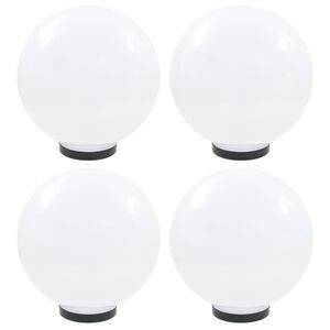 vidaXL Kulovit&eacute; LED lampy 4 ks koule 30 cm PMMA