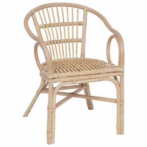 vidaXL Skl&aacute;dac&iacute; židle Př&iacute;rodn&iacute; 58 x 60 x 81 cm Ratan