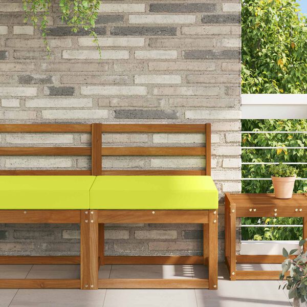 vidaXL Venkovn&iacute; pol&scaron;t&aacute;ř na pohovku Zelen&aacute; 60 x 60 x 8 cm Polyester