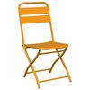 vidaXL Skládací židle do zahrady 2 pcs Hořčicově žlutá