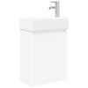 vidaXL Koupelnov&aacute; skř&iacute;ňka s bateri&iacute; B&iacute;l&aacute; 45,5 x 25,5 x 84 cm