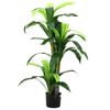 vidaXL Uměl&yacute; stromek Dracaena 36 listů 120 cm zelen&yacute;