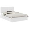 vidaXL Postel s &uacute;ložn&yacute;m prostorem B&iacute;l&aacute; 140 x 190 cm Kompozitn&iacute; dřevo
