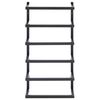 vidaXL Vě&scaron;&aacute;k na ručn&iacute;ky čern&yacute; 24 x 12 x 48 cm ocel