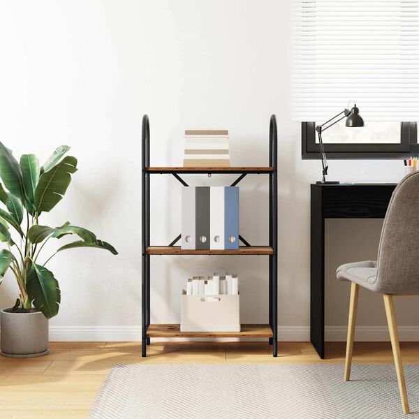 vidaXL Knihovna Star&eacute; dřevo 60 x 30 x 109 cm Kompozitn&iacute; dřevo